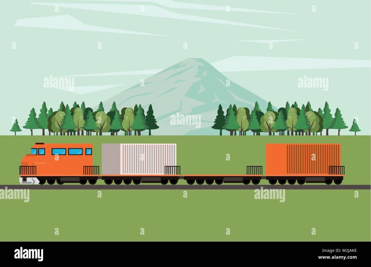 Паровозик вектор