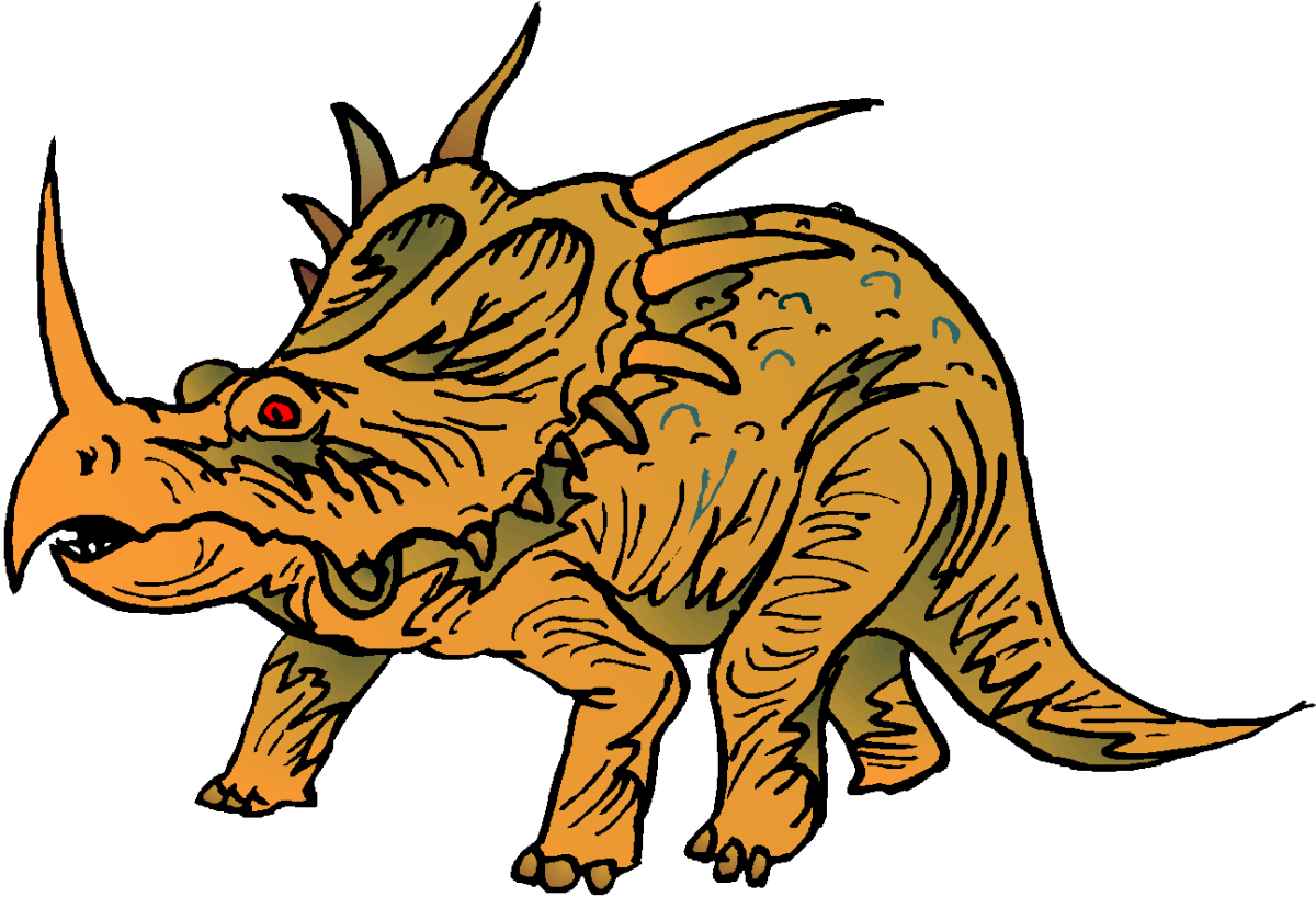 Трицератопс динозавр для детей