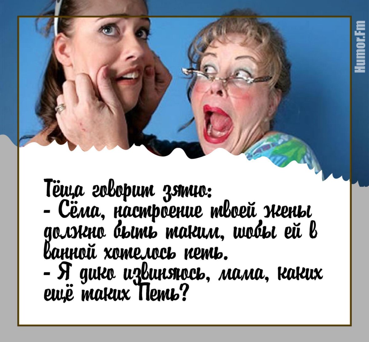 Смешное про свекровь