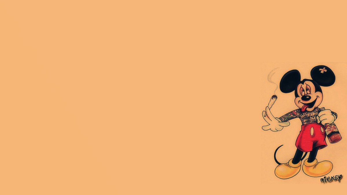 Картинки на рабочий стол с Микки Маусом