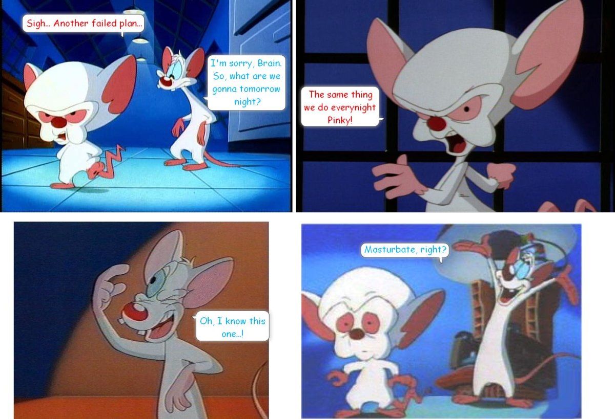 Пинки вот и Брейн