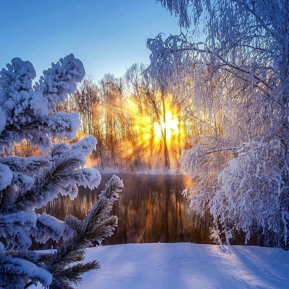 Зимний пейзаж