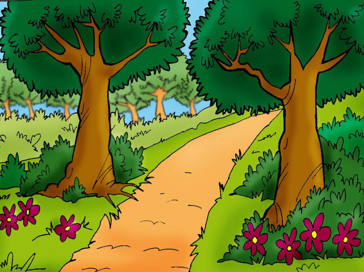 Дорожка из следов