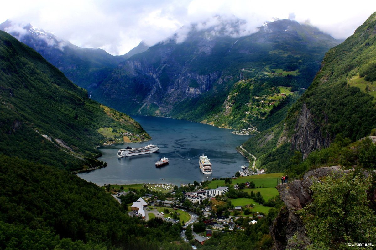 Швейцария фьорды