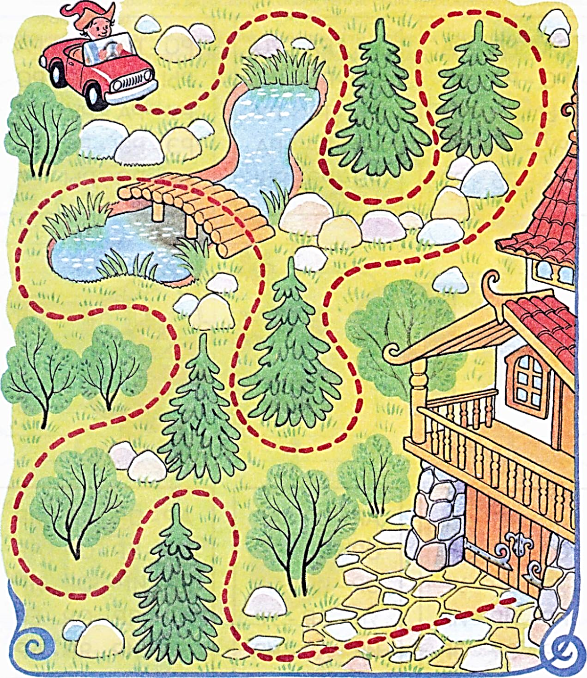 Дорожка к домику