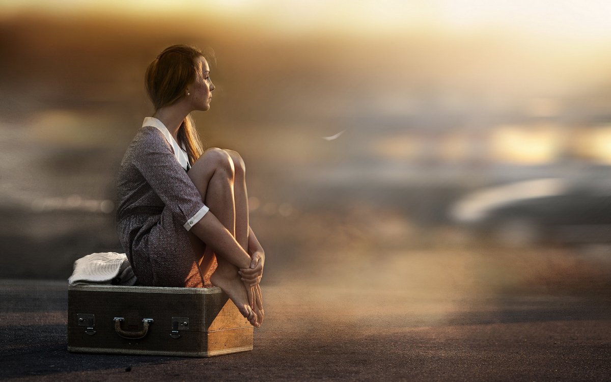 Фотосессия на вокзале