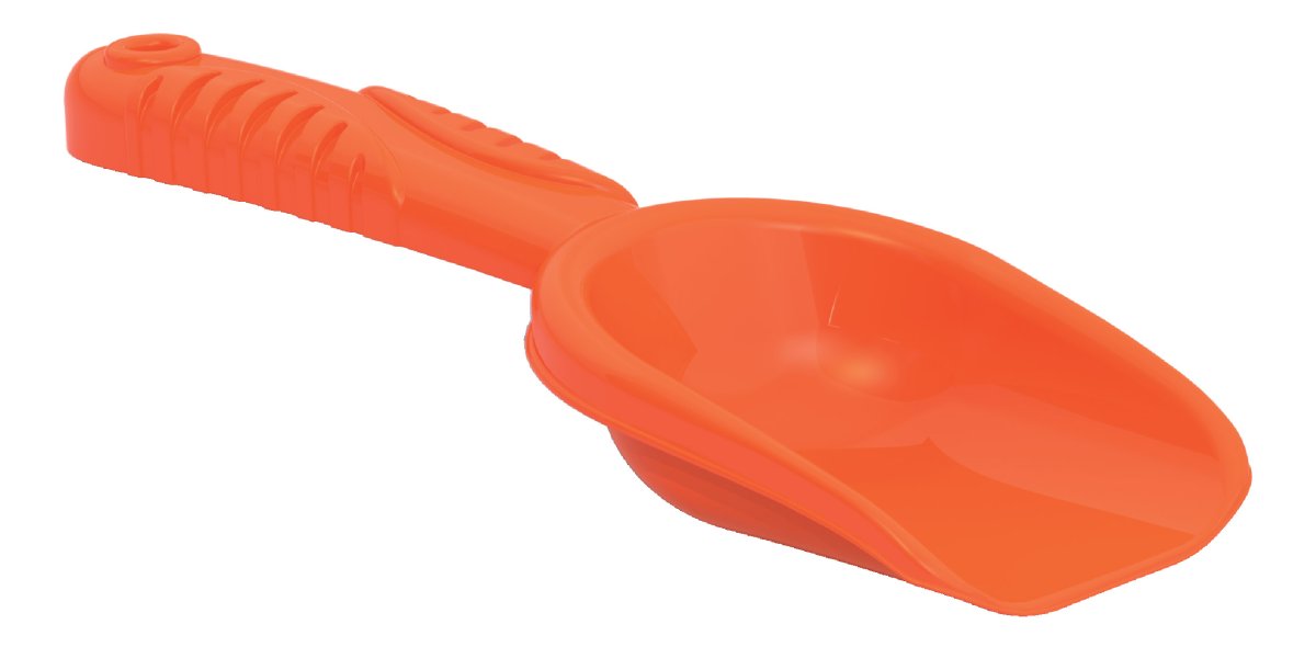 Совок для мусора 286x201x73мм пластик