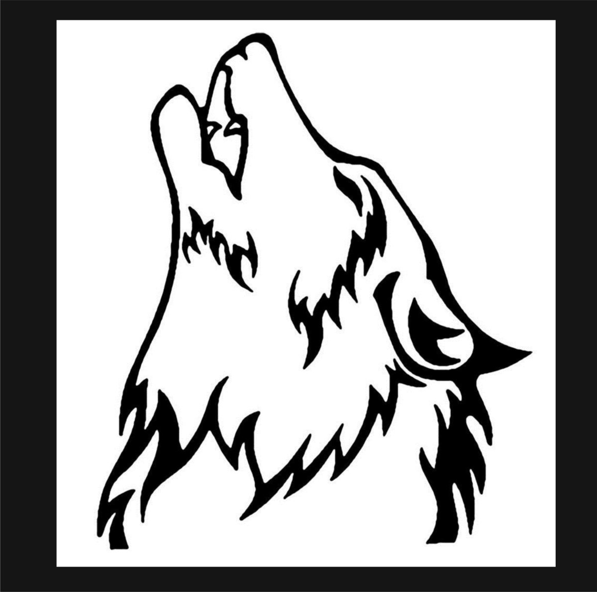 Голова волка