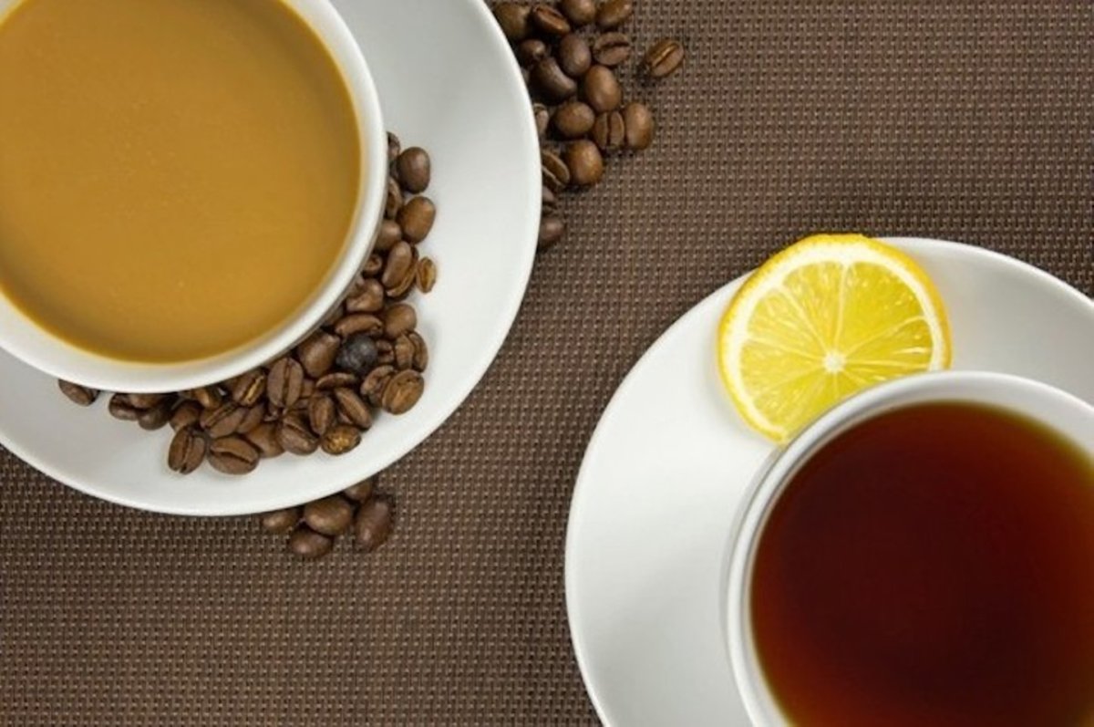 Черный чай и кофе