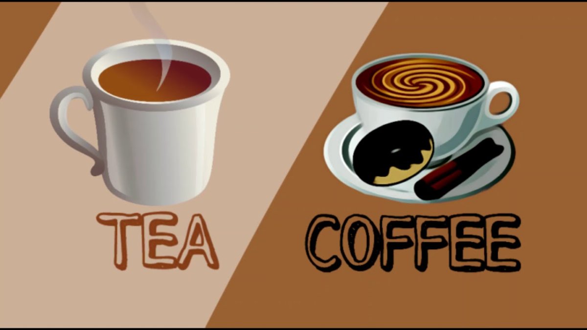 Чай кофе надпись