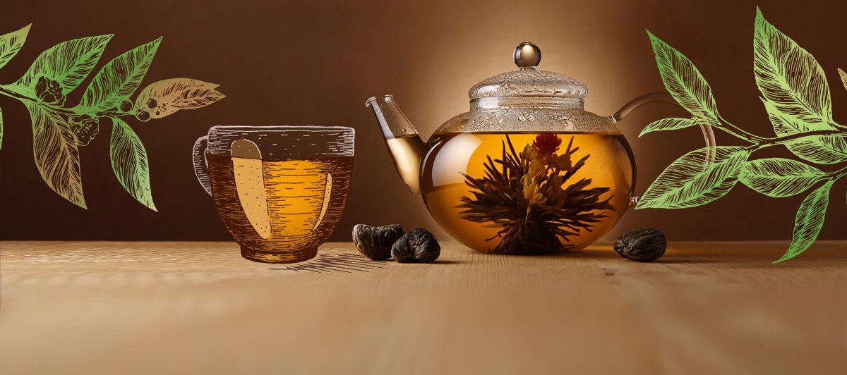 Красивая реклама чая