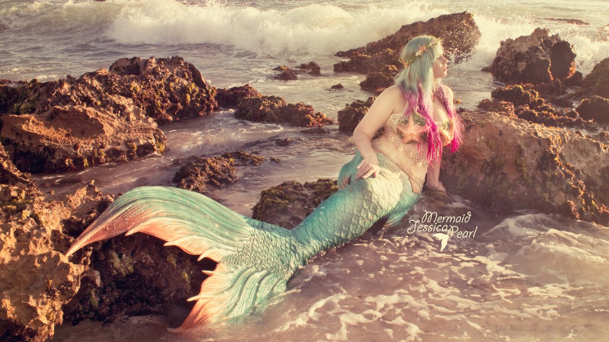 Профессиональная Русалка Кэтрин грей