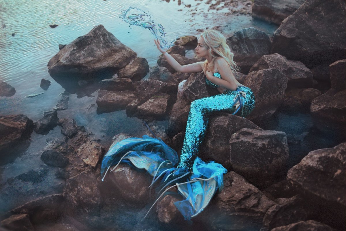 Фотосессия Русалка