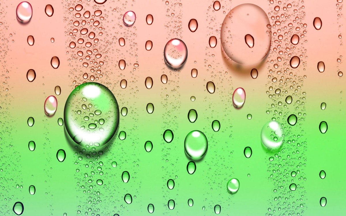 Обои на рабочий стол капли