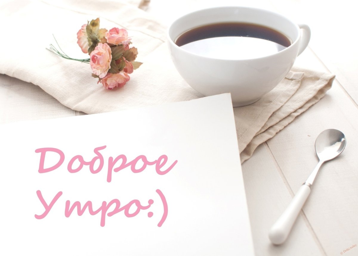 Доброе утро солнышко