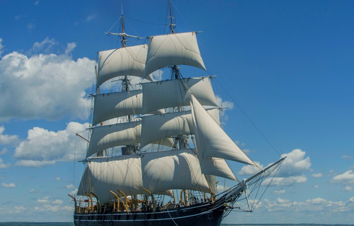 Баркентина корабль