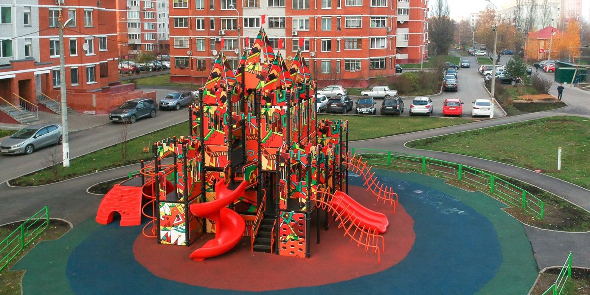 Новая Щербинка детская площадка