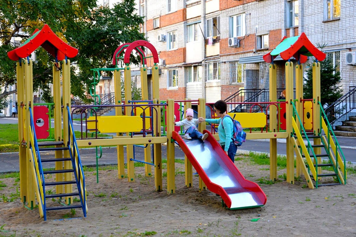 Детские площадки придомовые