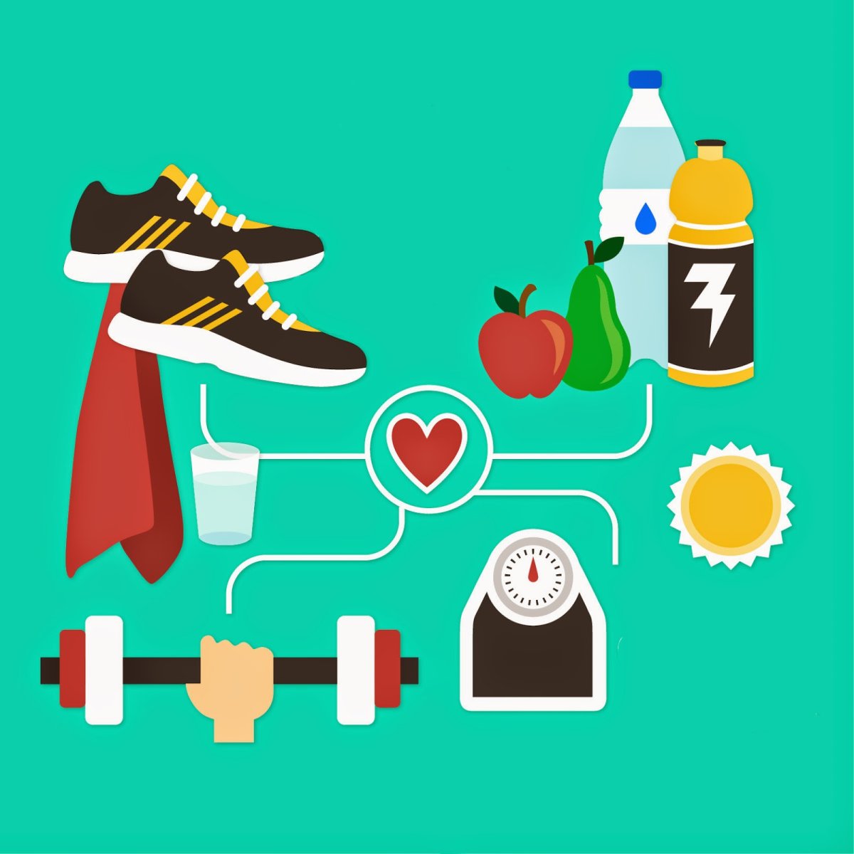 Здоровый образ жизни дизайн