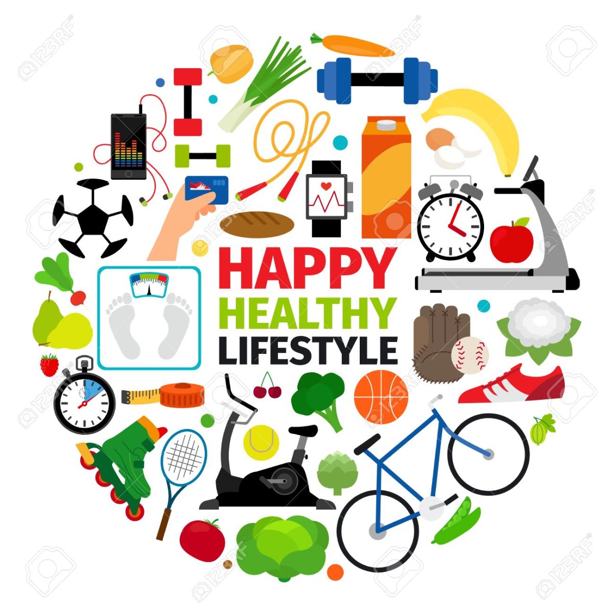 Плакат на тему healthy Lifestyle