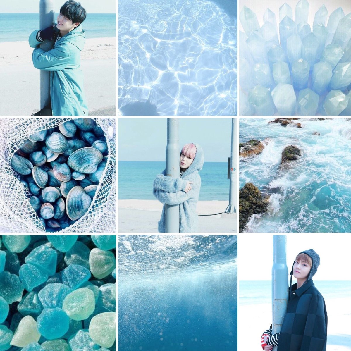 Эстетика нежно голубого