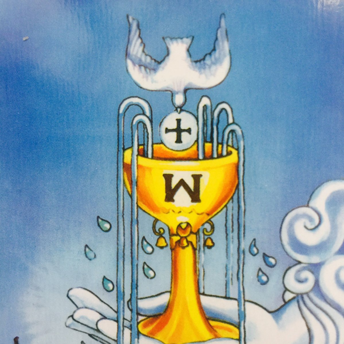 Туз кубков Таро Тота