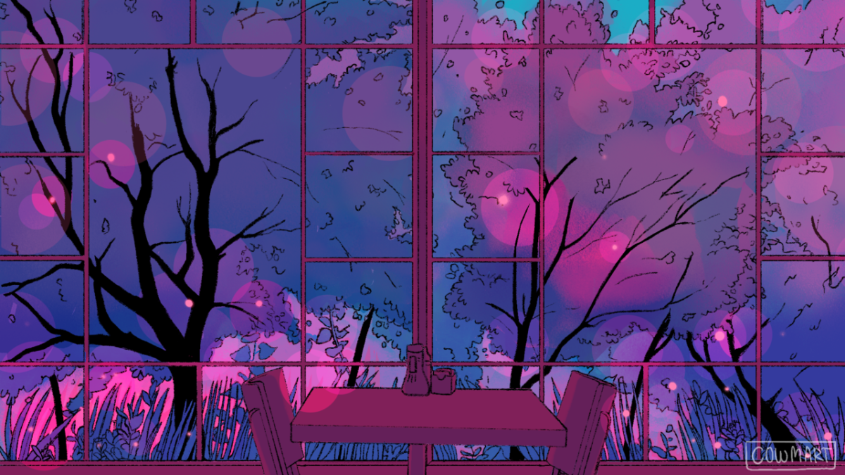 Фон на рабочий стол аниме Эстетика