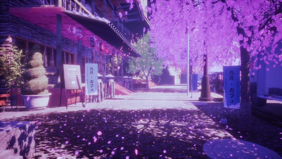 Аниме улица Сакура