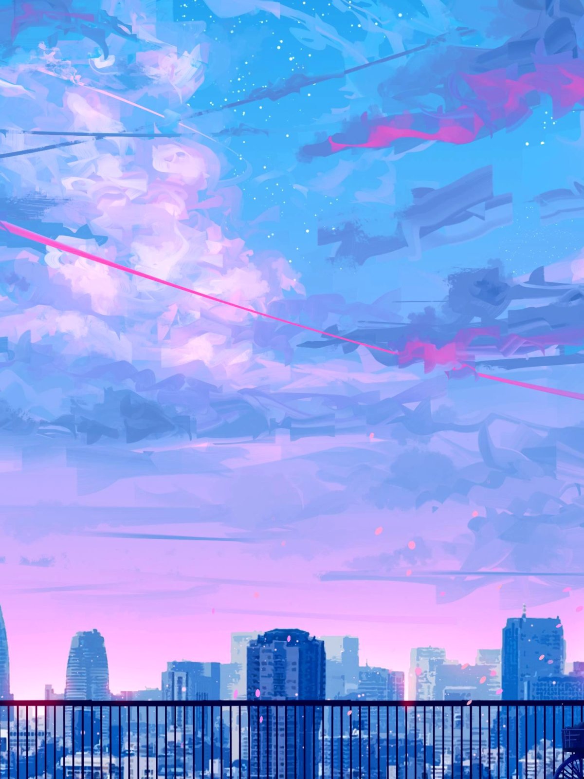 Фон в стиле аниме