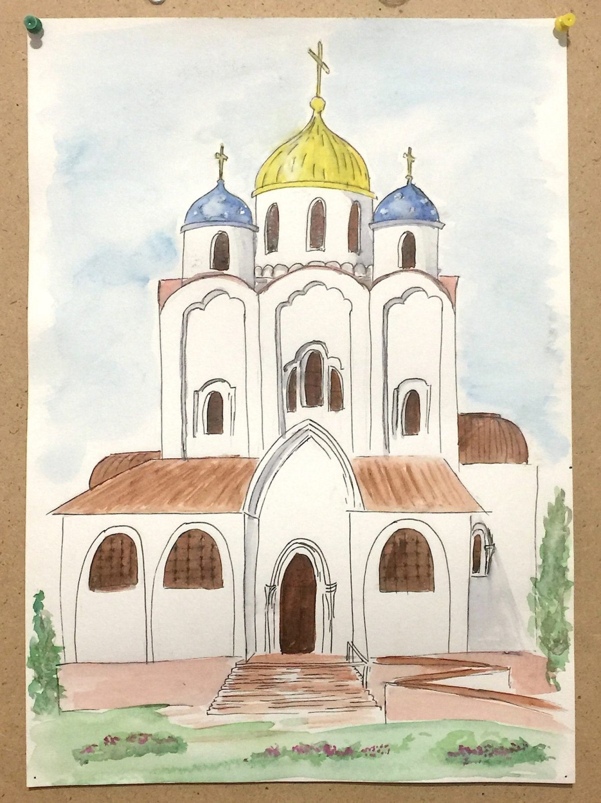 Православный собор вектор