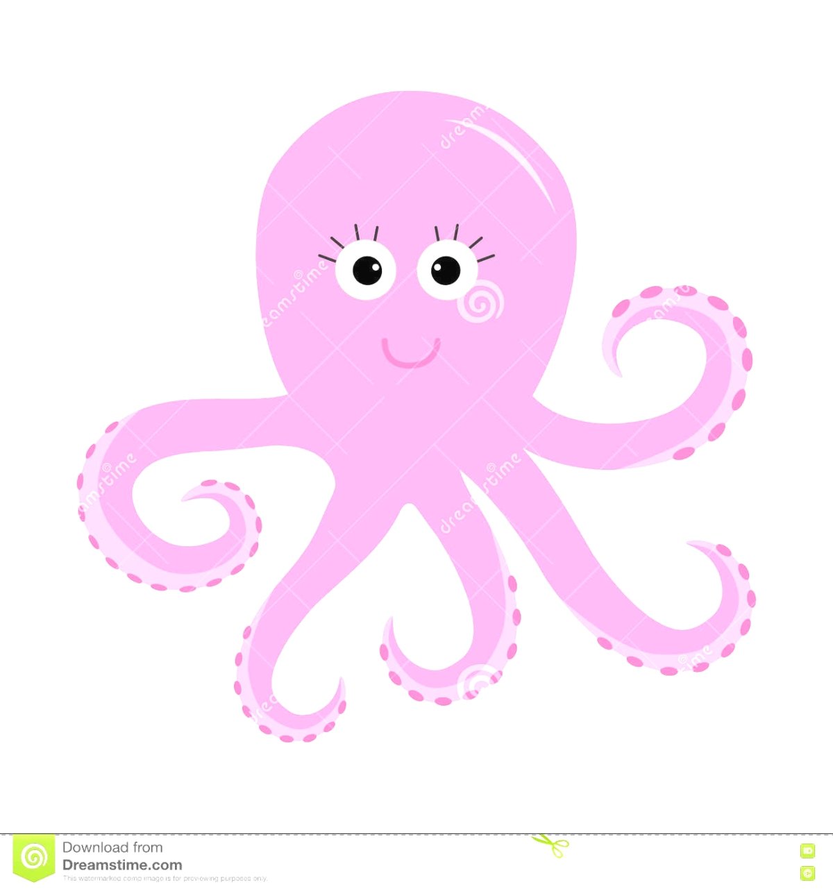 Осьминог карточка