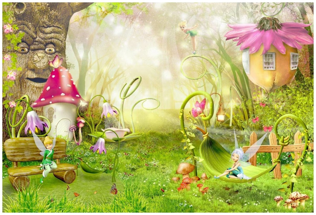 Иллюстрация заколдованный лес