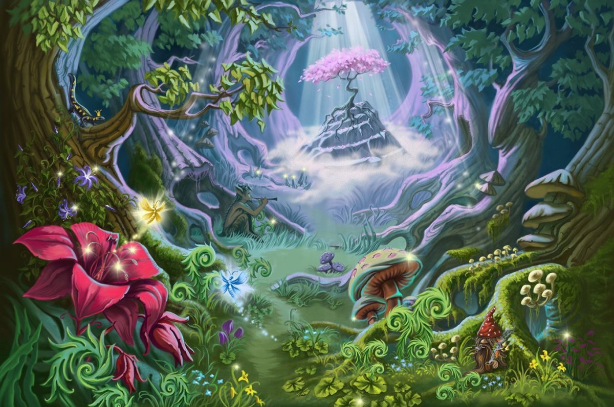 Волшебный лес для детей