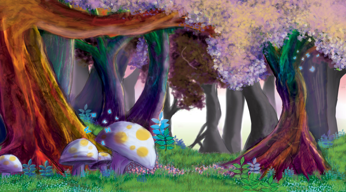 Сказочный фон