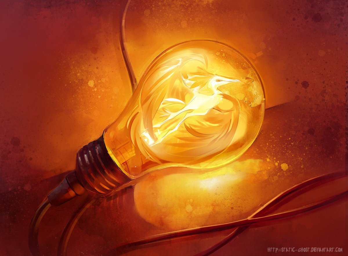 Лампочка идея