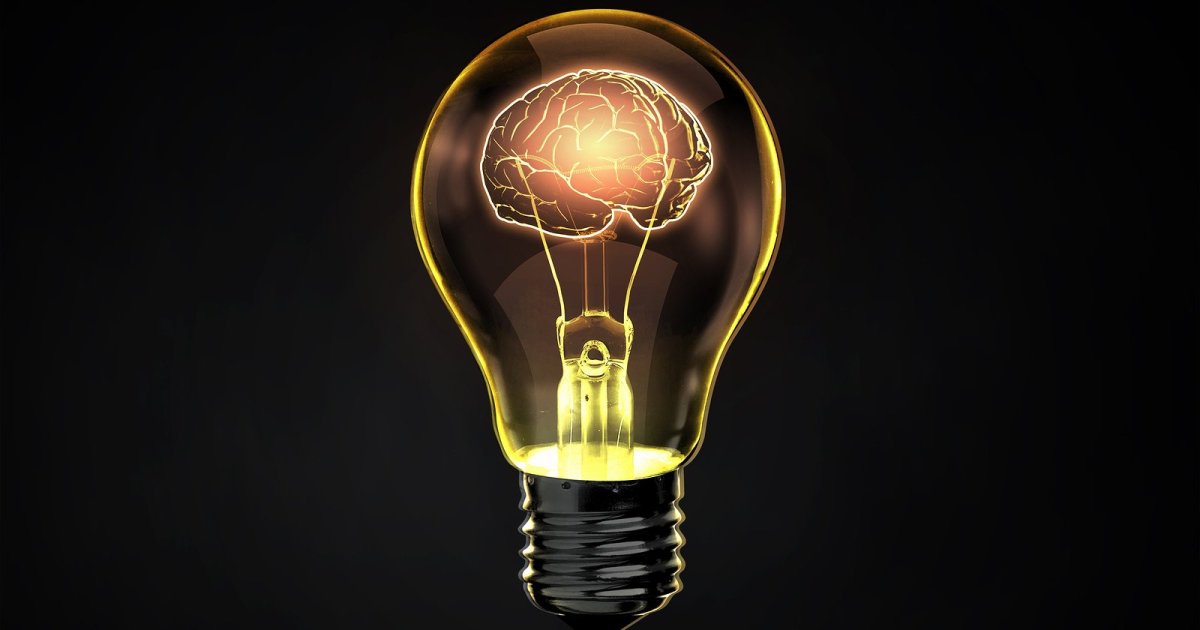 Человек с лампочкой