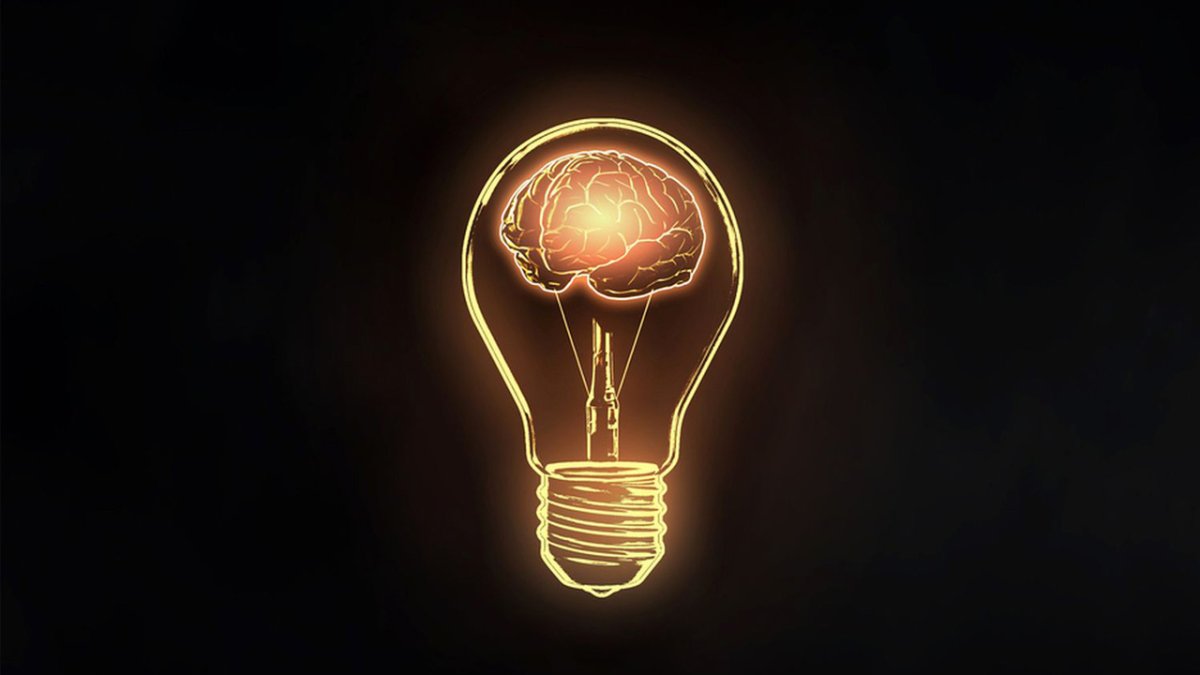 Горящая лампочка