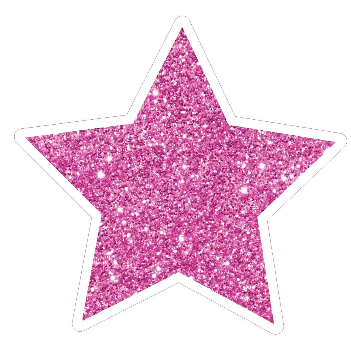 Розовая звезда