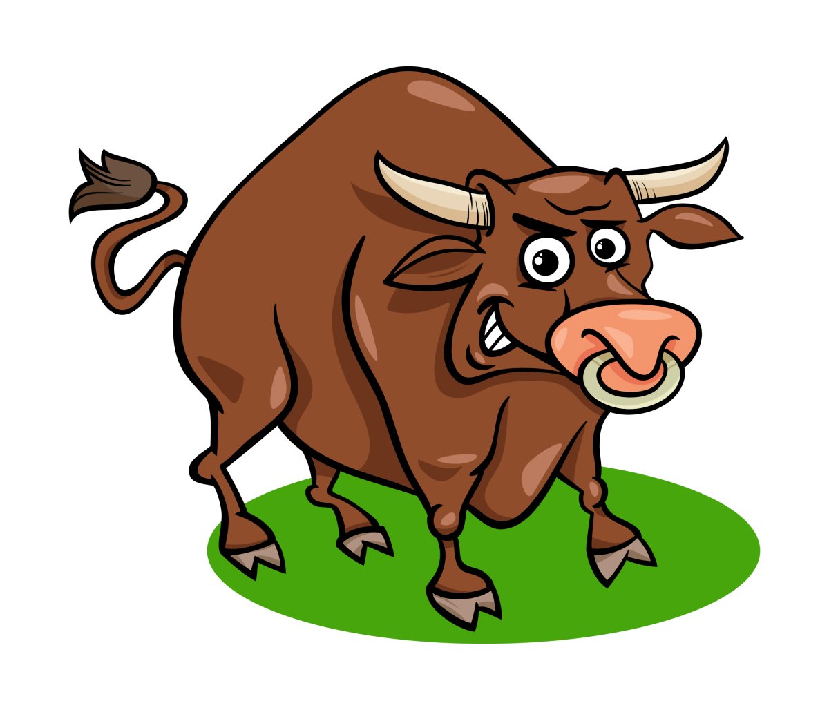 Бык для дошкольников