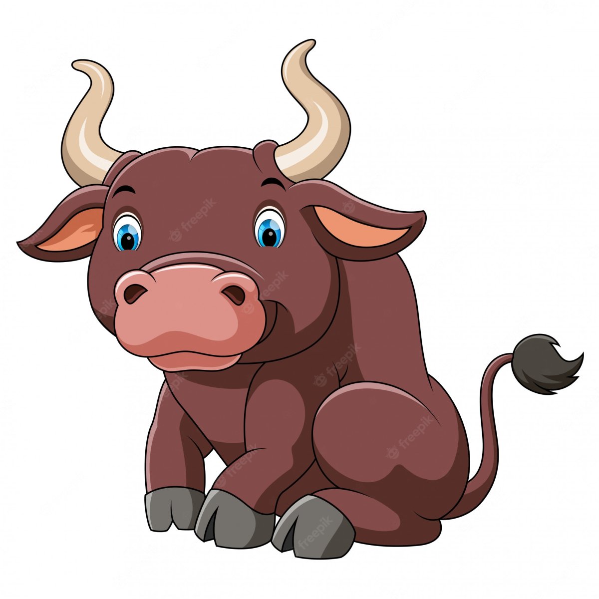 Бык картинка