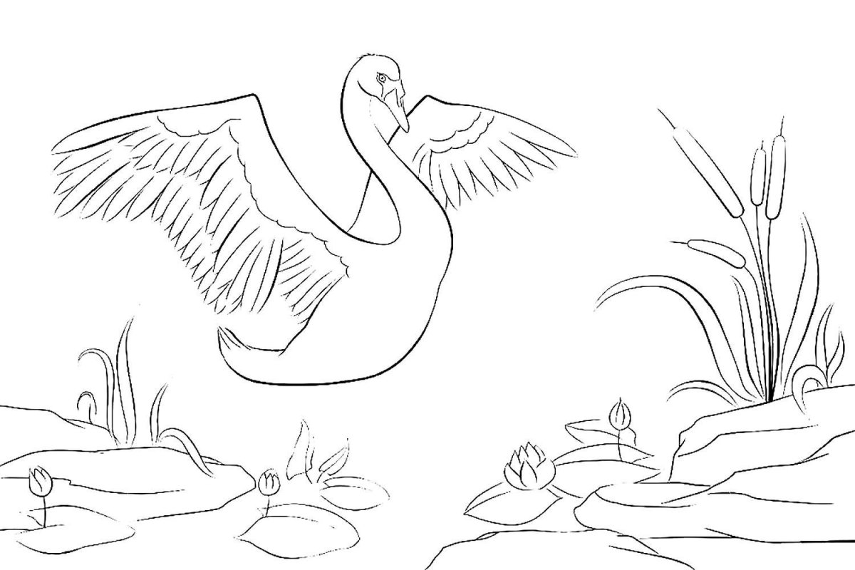 Лебедь приемыш