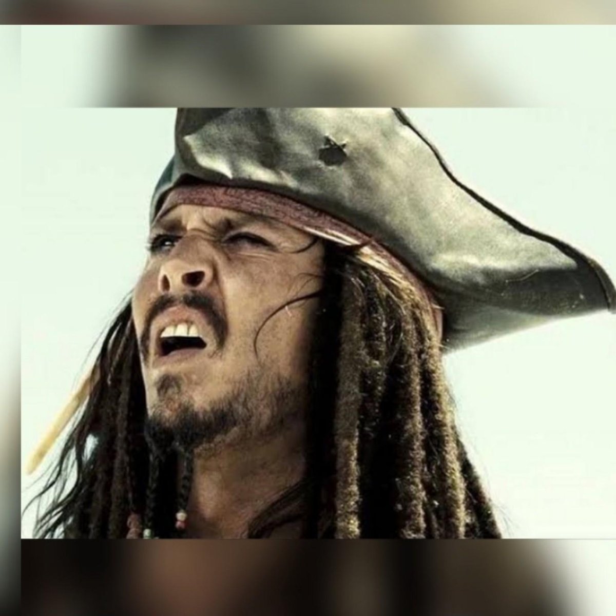 Джонни Депп и Джеффри Раш Мем