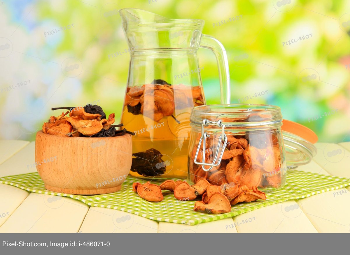 Компот из сушеных яблок