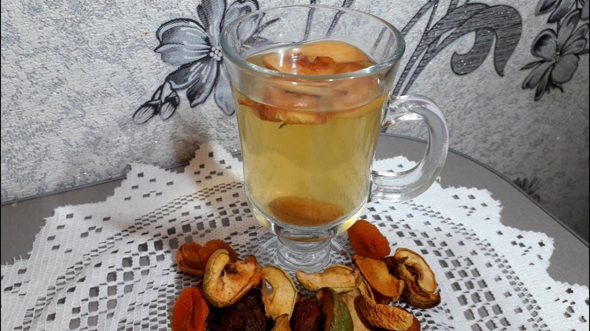 Домашний компот из сухофруктов