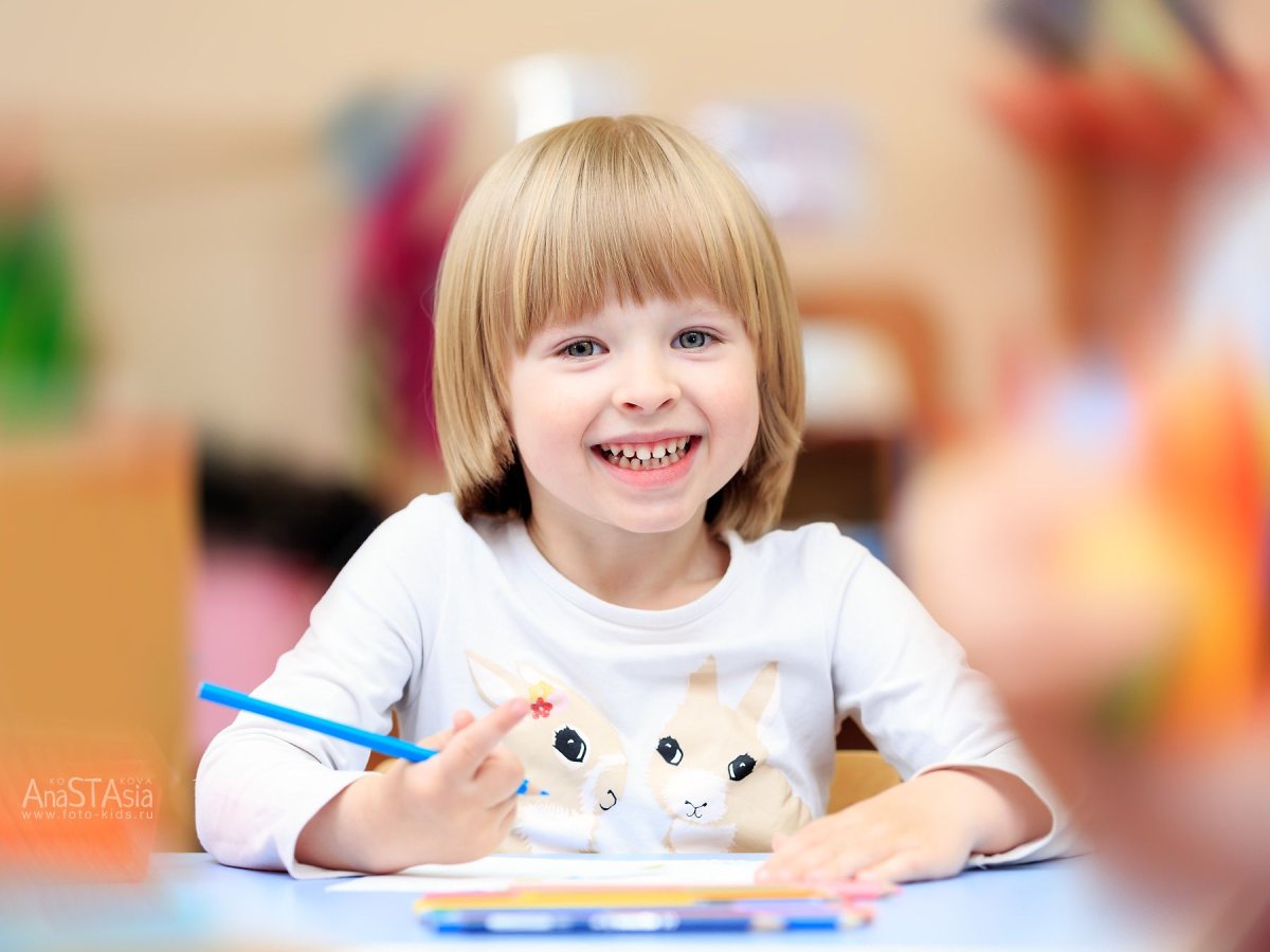 Дети в детском саду