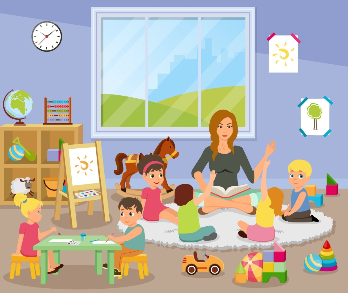 Детский сад Flat