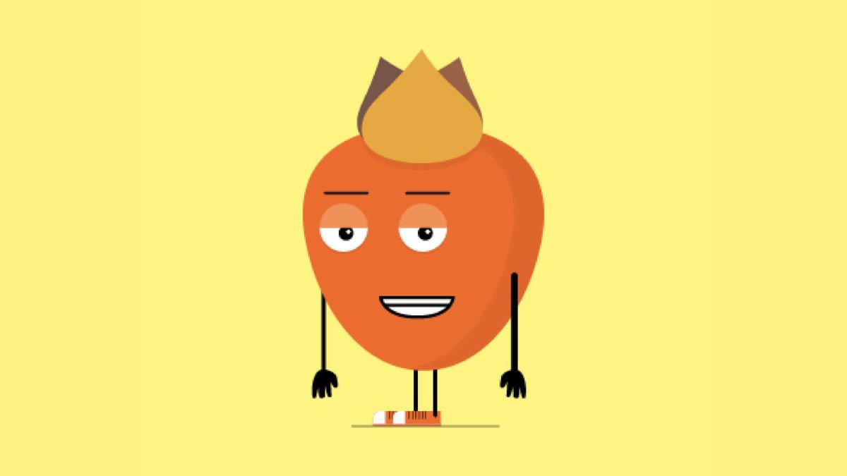 Хурма карикатура