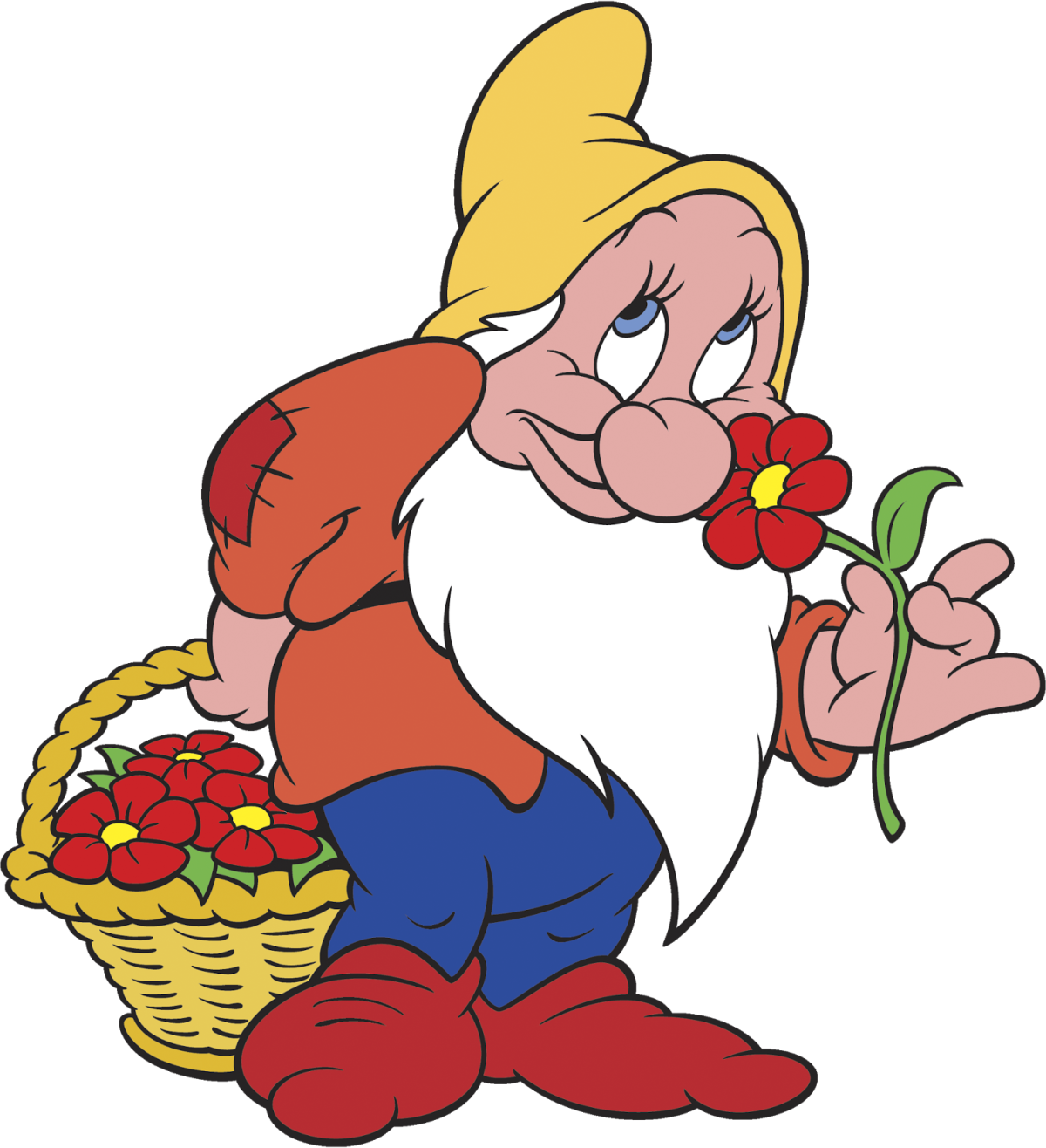 Гном Скромник из Белоснежки