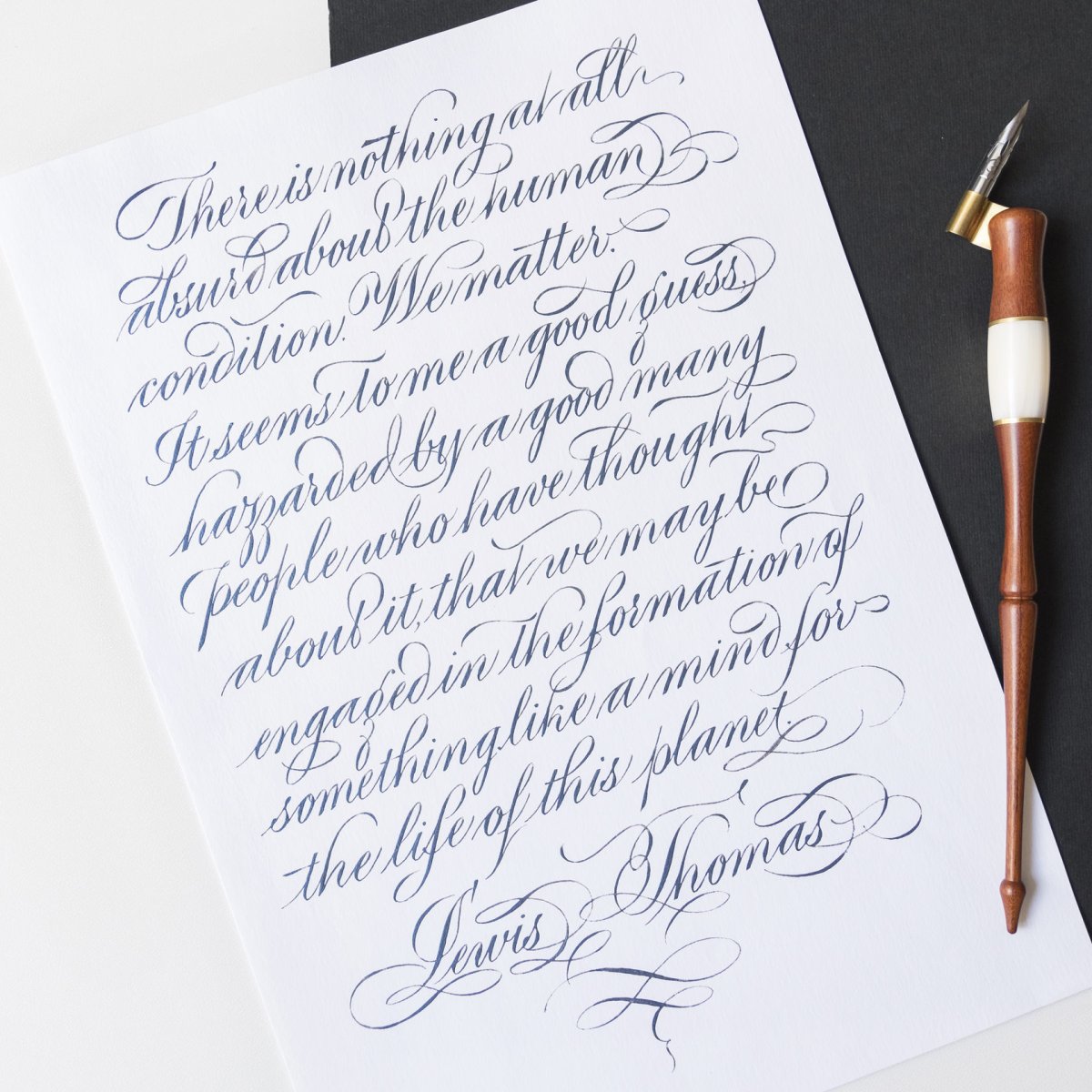 Новогодняя каллиграфия