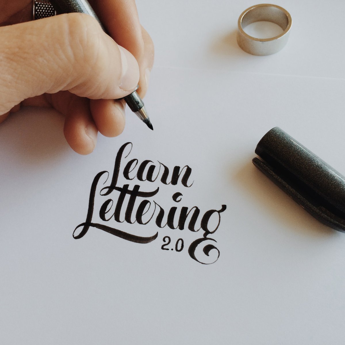 Леттеринг типографика